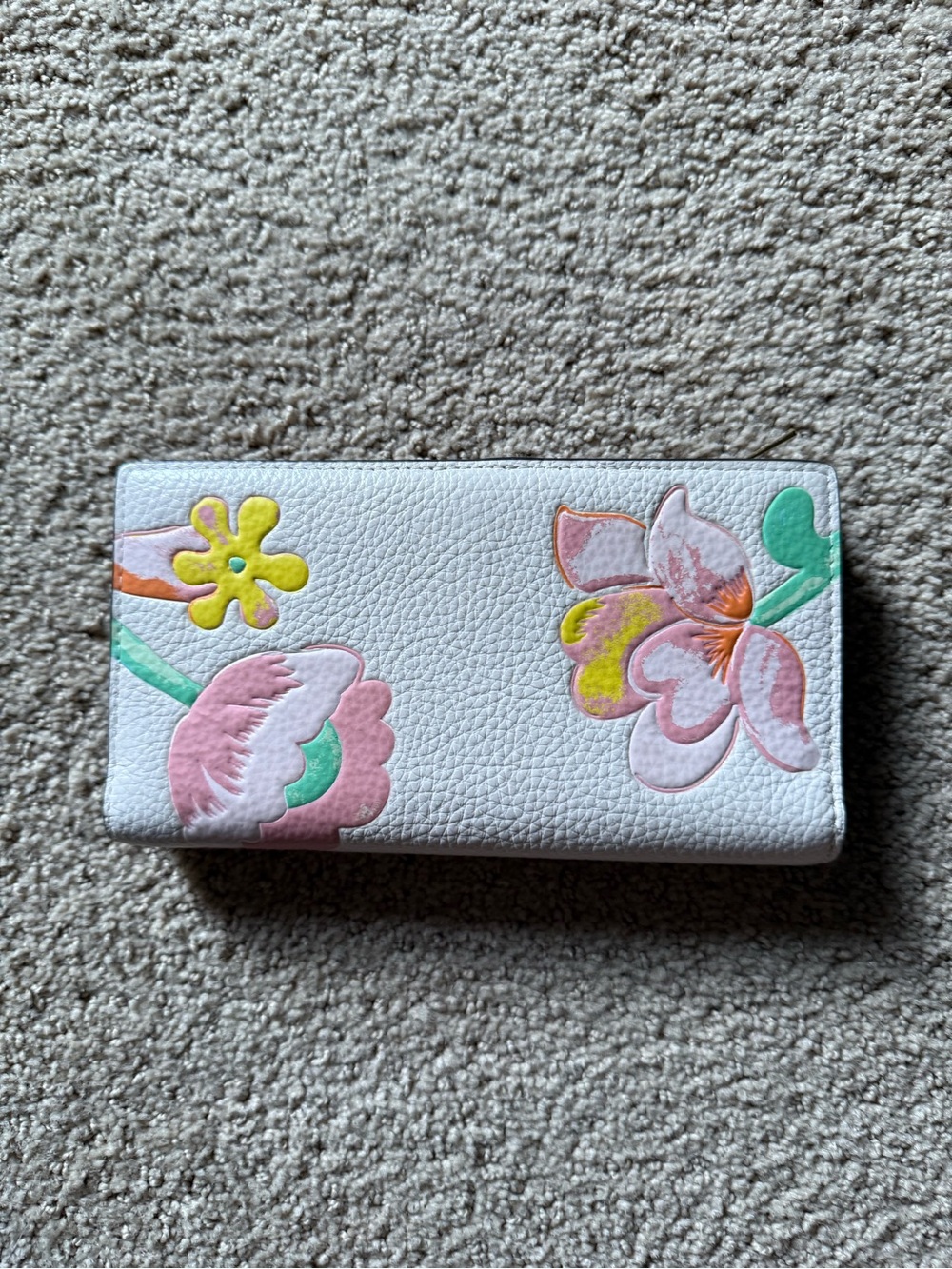 Coach leather Dreamy Chalk zip wallet - Picture 5 of 8